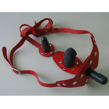 Трусики кожаные со штырьком для насадок купить со скидкой в секс шопе  Страпоны  Отдельно трусики и штырьки