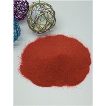Песок декоративный цветной упаковка 200 грамм. Цвет: красный (red)
