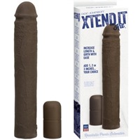 Doc Johnson Xtend It Kit, коричневый
Насадка-удлинитель с регулируемой длиной