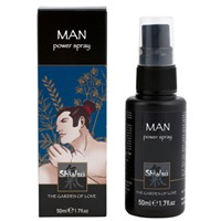 Shiatsu Man Power Spray, 50 мл
Спрей для мужчин, увеличивающий эрекцию