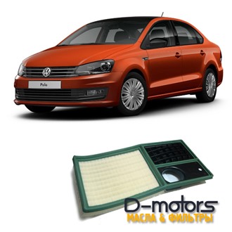 Воздушные фильтры для VW POLO седан, 1.6 (85, 105 л.с.)