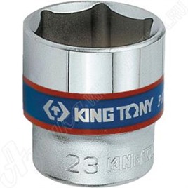 Головка торцевая стандартная шестигранная 3/8", 9 мм, KING TONY, 333509M