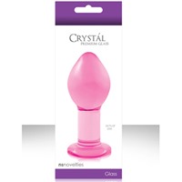 NS Novelties Crystal Plug, розовый
Анальная пробка из стекла, большая