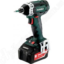 Аккумуляторный ударный гайковерт 18 В, SSD 18, METABO, 602196500