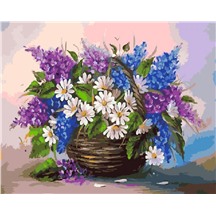 Картина для рисования по номерам "Полевые цветы" арт. GX 5534 m