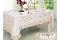 Скатерть Asabella K10-1 (размер 160х160 см)