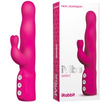 Doc Johnson iVibe Select iRabbit, розовый
Вибратор с клиторальным отростком