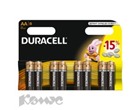 Батарея DURACELL АА/LR6-8BL BASIC бл/8