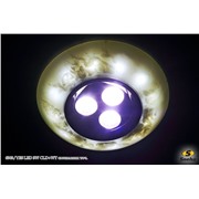  Sneha 6303/YES LED 3W CLD+WT светильник точ.