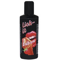 Lick-It Erdbeere, 50 мл
Для орального секса, земляника