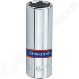 Головка торцевая глубокая шестигранная 1/4", 5,5 мм, KING TONY, 223555M