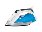 Утюг Maxwell MW-3028, 2400 Вт, паровой удар, вертикальное отпаривание, синий