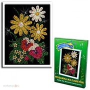 Набор ДТ Мозайка из пайеток Букет 016