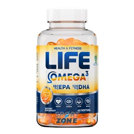 Life Omega-3, 1000 mg, 60 caps