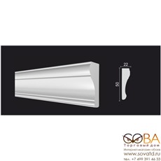 Лепнина Decor-Dizayn Молдинг 151 A купить по лучшей цене в интернет магазине стильных обоев Сова ТД. Доставка по Москве, МО и всей России