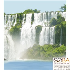 Панно Dec Niagara B Panno ( из 2-х шт) КПН16NiagaraB 50х45 купить по лучшей цене в интернет магазине стильных обоев Сова ТД. Доставка по Москве, МО и всей России