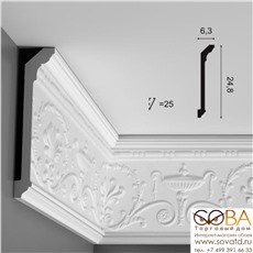 Карниз Orac Decor C308 Luxxus купить по лучшей цене в интернет магазине стильных обоев Сова ТД. Доставка по Москве, МО и всей России