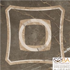 Керамогранит Coliseumgres Portofino Grigio Ins.Intarsio Lap Ret (45x45)см 610080000213 (Россия) купить по лучшей цене в интернет магазине стильных обоев Сова ТД. Доставка по Москве, МО и всей России