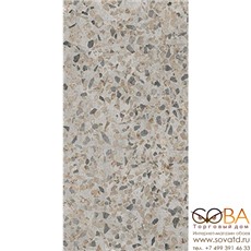 Керамогранит Vitra  Terrazzo-X Темный Лаппато Ректификат 30х60 купить по лучшей цене в интернет магазине стильных обоев Сова ТД. Доставка по Москве, МО и всей России