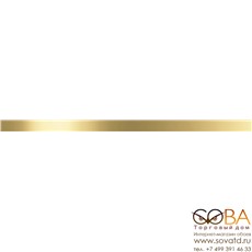 Бордюр  метал. золото глянцевое 3х60 купить по лучшей цене в интернет магазине стильных обоев Сова ТД. Доставка по Москве, МО и всей России