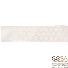 Декор Cifre Ceramica  Decor Omnia White 7.5 x 30 купить по лучшей цене в интернет магазине стильных обоев Сова ТД. Доставка по Москве, МО и всей России