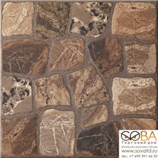 Керамогранит Vilio  коричневый (C-VV4P112D) 32,6х32,6 купить по лучшей цене в интернет магазине стильных обоев Сова ТД. Доставка по Москве, МО и всей России