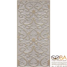 Декор Vitra  Deja Vu Дамасский Серо-Бежевый, Золото Матовый 30х60 купить по лучшей цене в интернет магазине стильных обоев Сова ТД. Доставка по Москве, МО и всей России