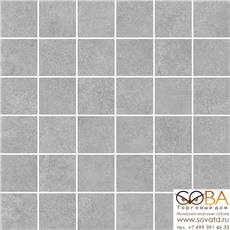 Мозаика Cement  серый 30х30 купить по лучшей цене в интернет магазине стильных обоев Сова ТД. Доставка по Москве, МО и всей России