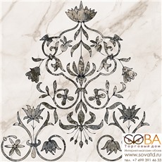 Декор Каррара 3  напольный тип 2 50х50 купить по лучшей цене в интернет магазине стильных обоев Сова ТД. Доставка по Москве, МО и всей России