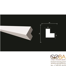 Лепнина Decor-Dizayn Уголок DD802 купить по лучшей цене в интернет магазине стильных обоев Сова ТД. Доставка по Москве, МО и всей России