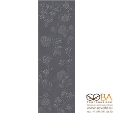Декор Villeroy&Boch  Jardin Grey Flower Matt. Rec. 40x120 купить по лучшей цене в интернет магазине стильных обоев Сова ТД. Доставка по Москве, МО и всей России
