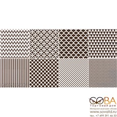 Настенная плитка Azulev  Decor Geometrico Negro 30 x 60 купить по лучшей цене в интернет магазине стильных обоев Сова ТД. Доставка по Москве, МО и всей России