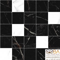 Декор Total  мозаичный чёрный MM34108 25х25 купить по лучшей цене в интернет магазине стильных обоев Сова ТД. Доставка по Москве, МО и всей России