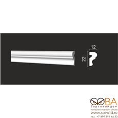 Лепнина Decor-Dizayn Молдинг DD605 купить по лучшей цене в интернет магазине стильных обоев Сова ТД. Доставка по Москве, МО и всей России