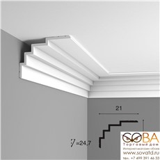 Карниз Orac Decor C393 Modern купить по лучшей цене в интернет магазине стильных обоев Сова ТД. Доставка по Москве, МО и всей России
