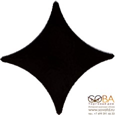 Декор Stella black  02 11х11 купить по лучшей цене в интернет магазине стильных обоев Сова ТД. Доставка по Москве, МО и всей России