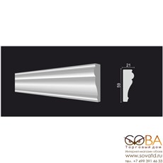 Лепнина Decor-Dizayn Молдинг 161 A купить по лучшей цене в интернет магазине стильных обоев Сова ТД. Доставка по Москве, МО и всей России