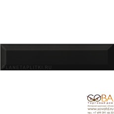 Настенная плитка Mainzu  Settecento Negro Brillo 7.5 x 30 купить по лучшей цене в интернет магазине стильных обоев Сова ТД. Доставка по Москве, МО и всей России
