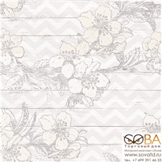 Панно Шебби Шик  серый 1606-0007 60х60 (компл. из 3-х шт) купить по лучшей цене в интернет магазине стильных обоев Сова ТД. Доставка по Москве, МО и всей России