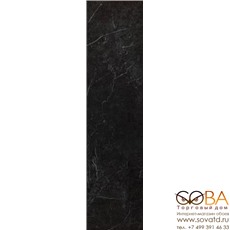 Керамогранит Marazzi  Evolutionmarble Nero Marquina Rett. 15х60 купить по лучшей цене в интернет магазине стильных обоев Сова ТД. Доставка по Москве, МО и всей России