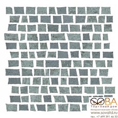 Мозаика Serenissima Cir  Costruire Random Metallo Titanio 30х30 купить по лучшей цене в интернет магазине стильных обоев Сова ТД. Доставка по Москве, МО и всей России
