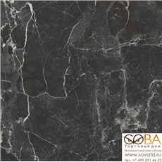 Керамогранит Vitra  Marmori Сан Лорен Черный Матовый 7Рект 60х60 купить по лучшей цене в интернет магазине стильных обоев Сова ТД. Доставка по Москве, МО и всей России