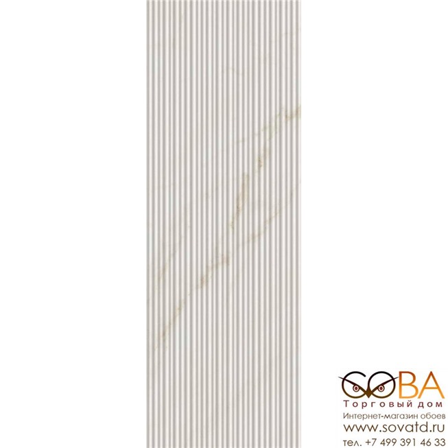 Плитка Marazzi  Marbleplay Ivory Struttura Mikado 3D Rett. 30х90 купить по лучшей цене в интернет магазине стильных обоев Сова ТД. Доставка по Москве, МО и всей России