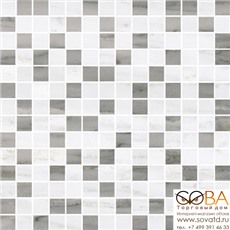 Мозаика Vitra  Palissandro Серый Микс (3х3) 29,4х29,4 купить по лучшей цене в интернет магазине стильных обоев Сова ТД. Доставка по Москве, МО и всей России