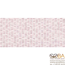 Плитка Pudra облицовочная  мозаика рельеф розовый (PDG073D) 20x44 купить по лучшей цене в интернет магазине стильных обоев Сова ТД. Доставка по Москве, МО и всей России