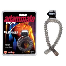 Эрекционное лассо с вибрацией Adam Male Toys Cock Rope