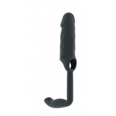 Насадка Stretchy Penis Exten and Plug Grey No.38 SH-SON038GRY