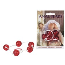 Анальная цепочка с пятью звеньями ANAL BEADS LARGE 135L-CRD-BCDSC