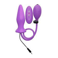 Расширяющийся анальный виброплаг OUCH! Purple SH-OU119PUR