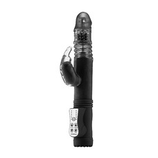 Вибратор Thrusting Rabbit Black SH-SHT365BLK